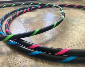 Hula Hoop Budget Practice Hoop Dance Hoopdance Fitness Exercise - 3/4" 100 PSI PE Infinity Collapsible Beginner Adult