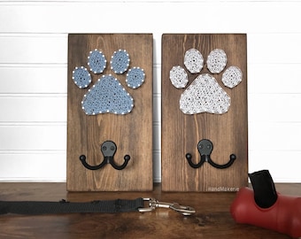 DOG LEASH HOLDER | String Art | Pets | Accessory Holder