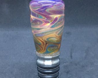 Glass bottle stopper
