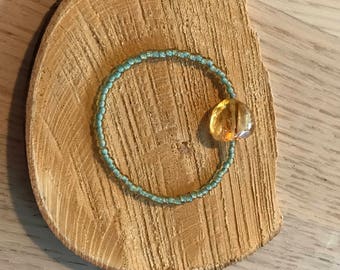 Handmade Citrine bracelet