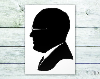 Example of Custom Man with Glasses