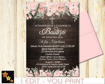 Spanish invitation | Etsy