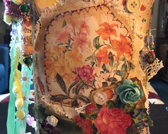 Spring Bloom Vintage Journal