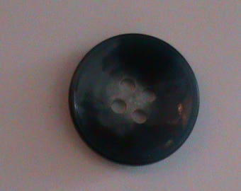 set of 6 buttons blue gradient