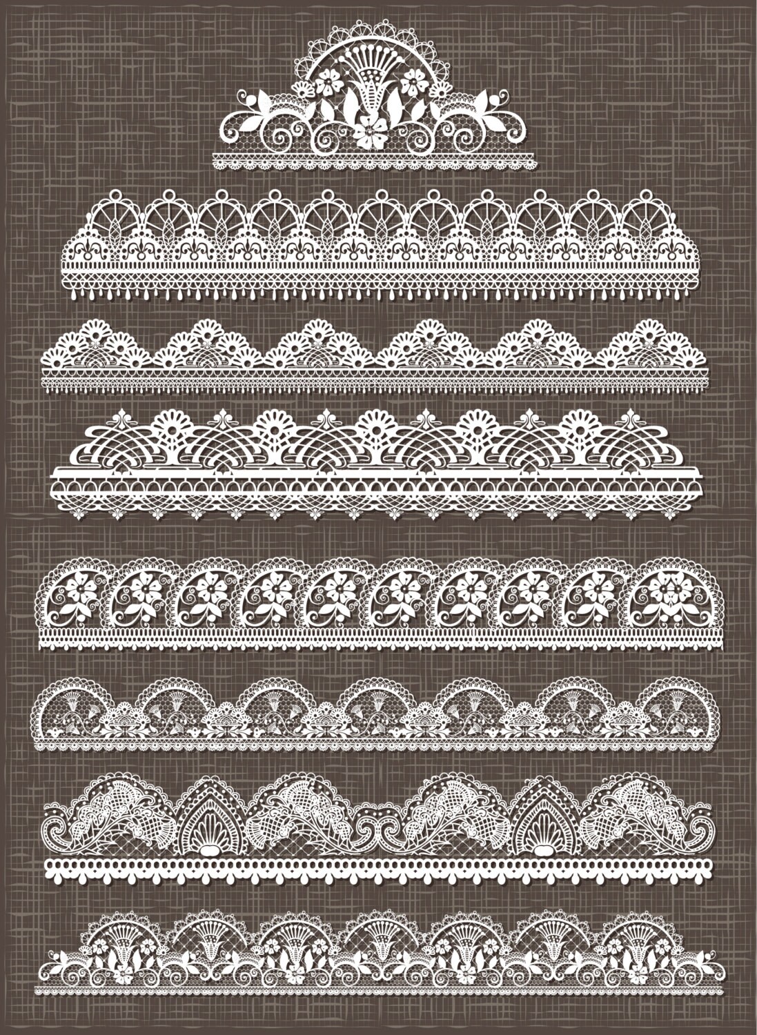 Download Lace border clipart lace borders clipart pack digital lace