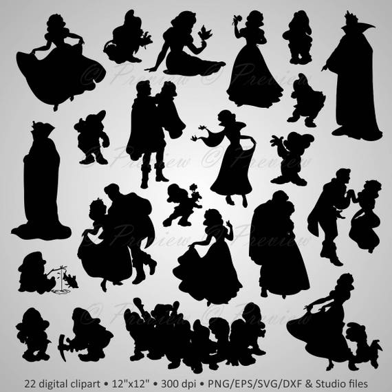 Free Free 329 Snow White Silhouette Svg Free SVG PNG EPS DXF File