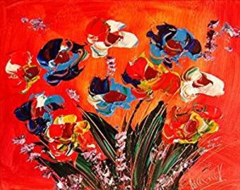 SALE! LARGE ABSTRACT Large Modern Gallery Artist