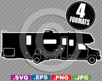 Free Free 269 Class C Motorhome Svg SVG PNG EPS DXF File