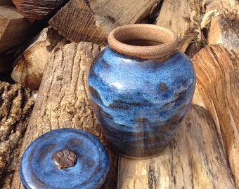 Blue Heaven Dog Urn Up to 40 lbs