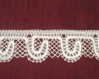 A decorative Russian bobbin lace