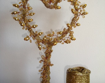 Hand made beads treeValentine Bonsai tree, Tree of love, Tree of Life, Gem Tree, Gem Bonsai Tree,