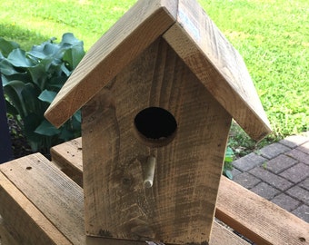 Rustic Birdhouse. Free Shipping