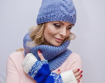 Womens arm warmers Wrist warmers wool Hand warmers fingerless gloves Coworker gift anniversary gifts Cozy gloves Warm accessories knit