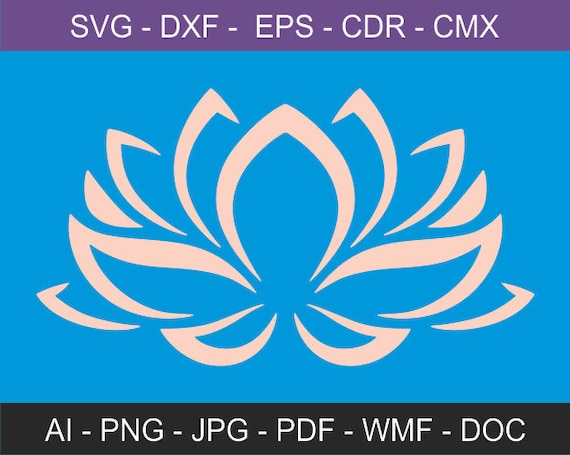 Free Free 225 Lotus Flower Svg File SVG PNG EPS DXF File