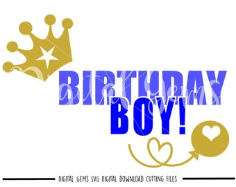 Free Free Birthday Prince Svg 217 SVG PNG EPS DXF File