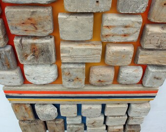 Wood Wall Art | Large Wall Art | Driftwood Art |Wood Sculpture | Abstract | Home decor | Beach art | Rustic | Driftwood | Wall Hanging |