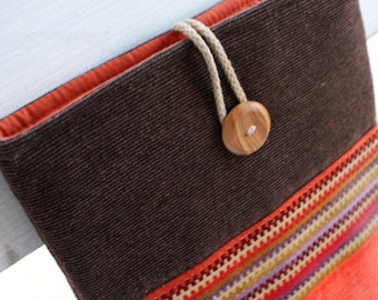Laptop Sleeve Case Cover for 13 inch Macbook/ tapestry/ padded