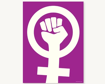 Women's March Protest Poster / Resistance Poster