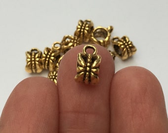 15 Bail Beads Gold Tone - BD30