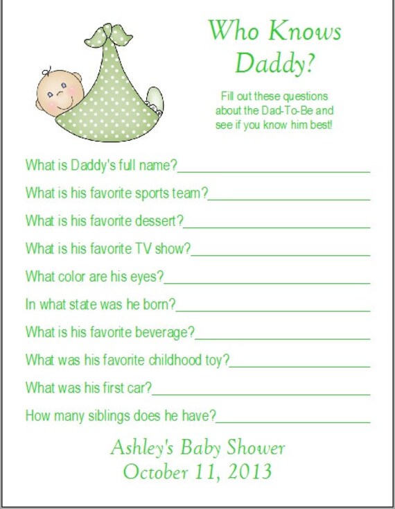 Items similar to 24 Personalized WHO KNOWS DADDY Baby ...