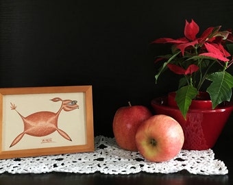 Original drawing» Roe Deer «