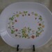 12 x 10 Platter, Corelle by Corning Strawberry Sunday Pattern Dicontinued 1983