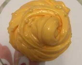 PEACH BELLINI Sugar Scrub! Slushie Slime