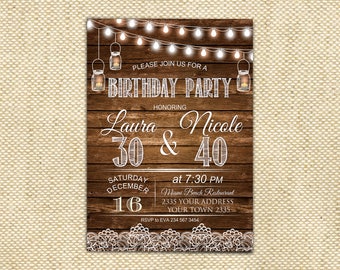 Joint Birthday Etsy