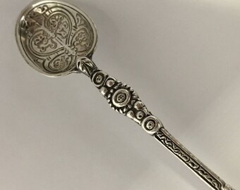 Anointing Spoon, Queen ELIZABETH II 1953 Coronation, Sterling Silver,Edward Barnard & Sons Ltd,London Silver,EB Ss,