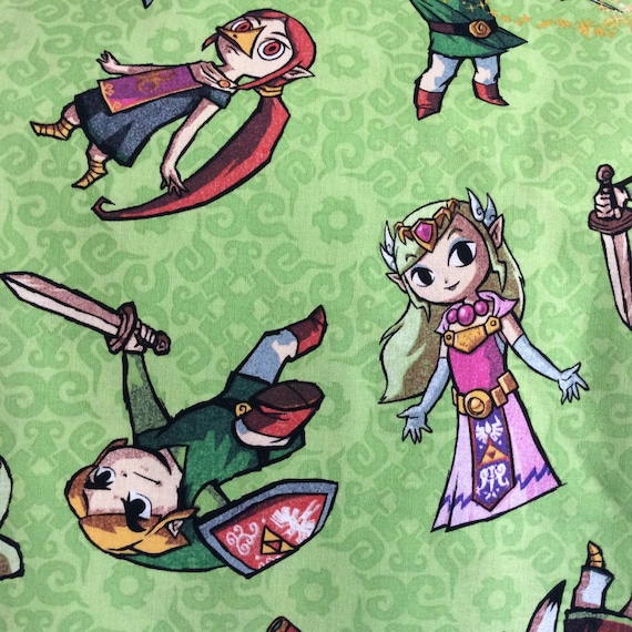 Legend Of Zelda Fabric / Zelda Characters Fabric /Zelda and