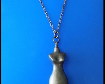 Seamstress Dress Form Necklace!
