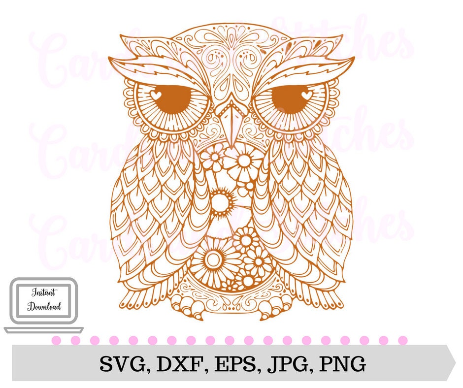 Free Free 350 Cricut Owl Mandala Svg SVG PNG EPS DXF File