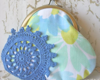 Metal Frame Coin Purse - Heaven Delight
