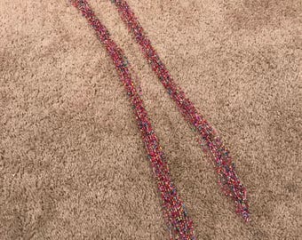 Colorful beaded necklace