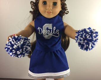 Custom Doll Cheer Outfit