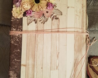 Flower Scrapbook / Journal