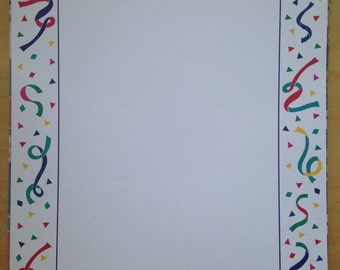 8.5x11 Frances Meyer Confetti Framed Paper