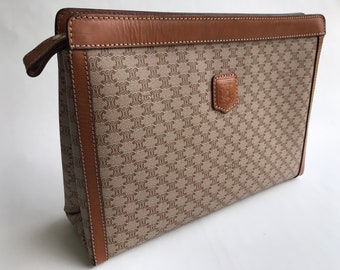 Vintage Celine Toiletry Pouch (M07)