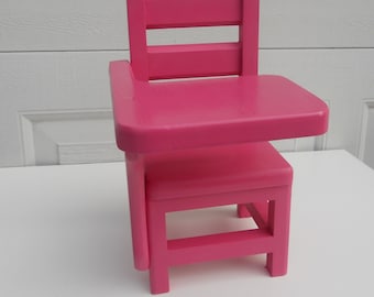 School Desk Chair All Wood Desk Chair For American Girl Sized Dolls