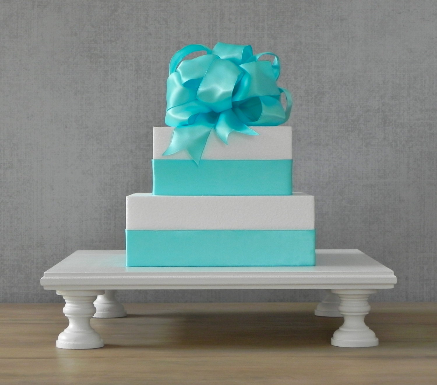 20 Cake Stand Cupcake Square Wedding Rustic White 20 Cake Stand Cupcake Square Wedding Rustic White