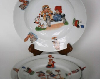 vintage childrens dishes made in germany