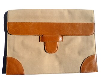 Vintage Portfolio with Flap