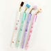 Candy Pens Gel ink pen Black ink pen Chocolate donut flower cookie lolly chain charm gem cute design 5 colours Stationery item