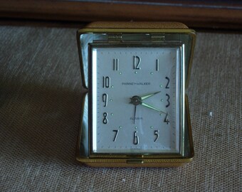 Phinney-Walker Folding Travel Alarm Clock Germany