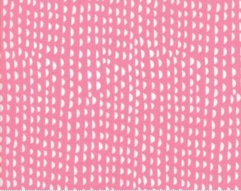 Ruffles Pink Cotton Woven, Just Another Walk in the Woods by Moda