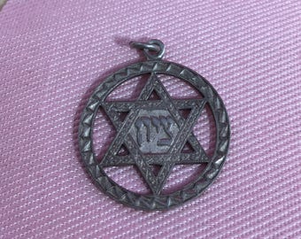 Sterling Silver Star of David charm