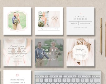 SALE! Instagram Templates - Social Media Marketing Templates - Pre-made Branding Designs - Instagram Post Template