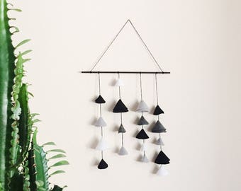 Monochromatic Bell Wall Hanging