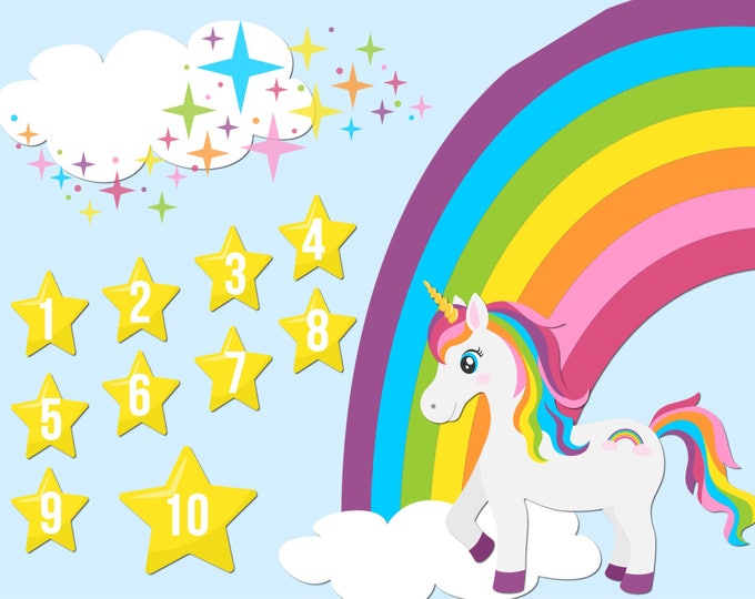 free shipping coupon on sale unicorn reward chart birthday gift behavior chart kids chore chart reward system room decor counting printable by msfriedasclassroom etsy coupon codes
