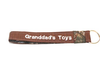 Personalized Keychain Wristlet / Key Fob